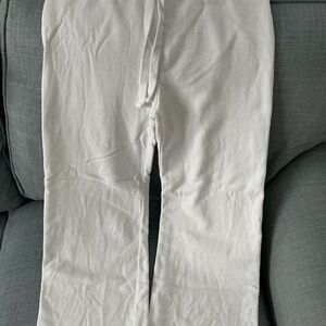 Frank & Eileen Catherine Perfect Sweatpants in White Size Small
